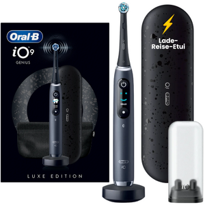 Oral-B iO Series 9 Black Onyx Elektrische Zahnbürste Luxus-Edition