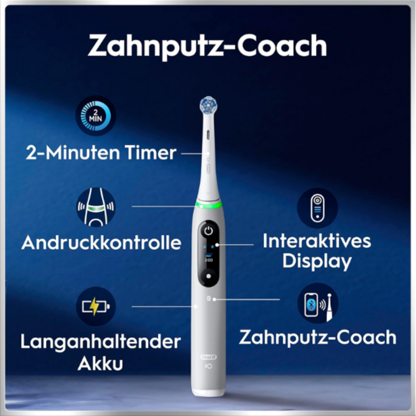 Oral-B iO Series 6N White Elektrische Zahnbürste Oral-B Oral-B iO Series 6N White Elektrische Zahnbürste