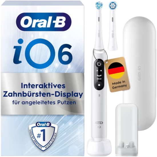 Oral-B iO Series 6N White Elektrische Zahnbürste Oral-B Oral-B iO Series 6N White Elektrische Zahnbürste