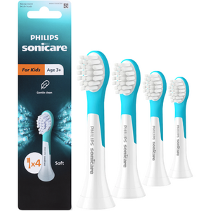 Philips Sonicare For Kids 3+ Soft Aufsteckbürsten HX6034/90 – 4 Stück