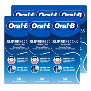 Oral-B Oral-B Super Floss 6 x 50 Stück - Vorteilspack Oral-B Super Floss 6 x 50 Stück - Vorteilspack