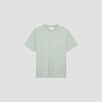 Olaf Hussein Pixelated Face Tee - Pale Green