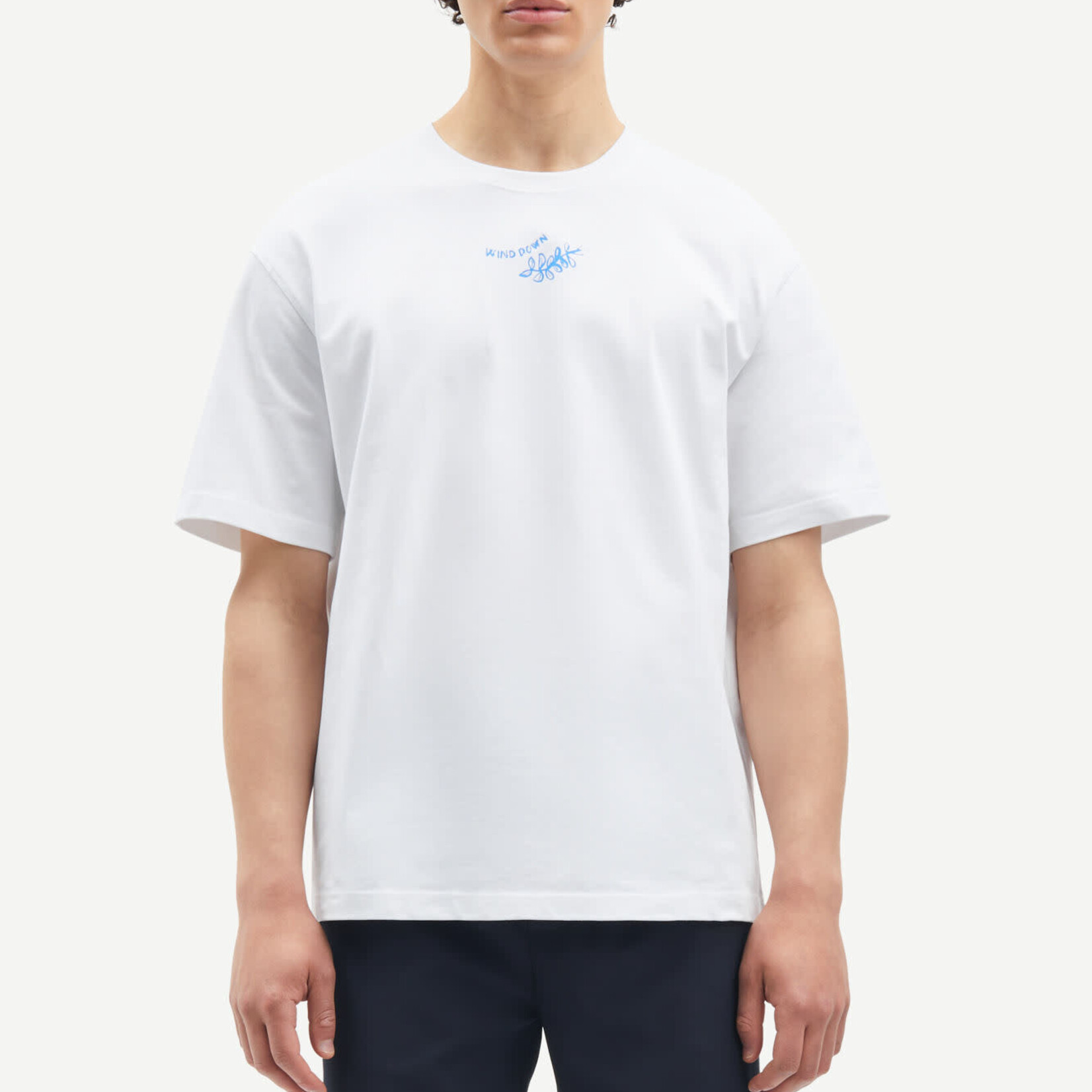 Samsøe & Samsøe Sawind Uni T-Shirt - White Connected