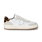 Philippe Model Nice low Woman - Animalier blanc leopard