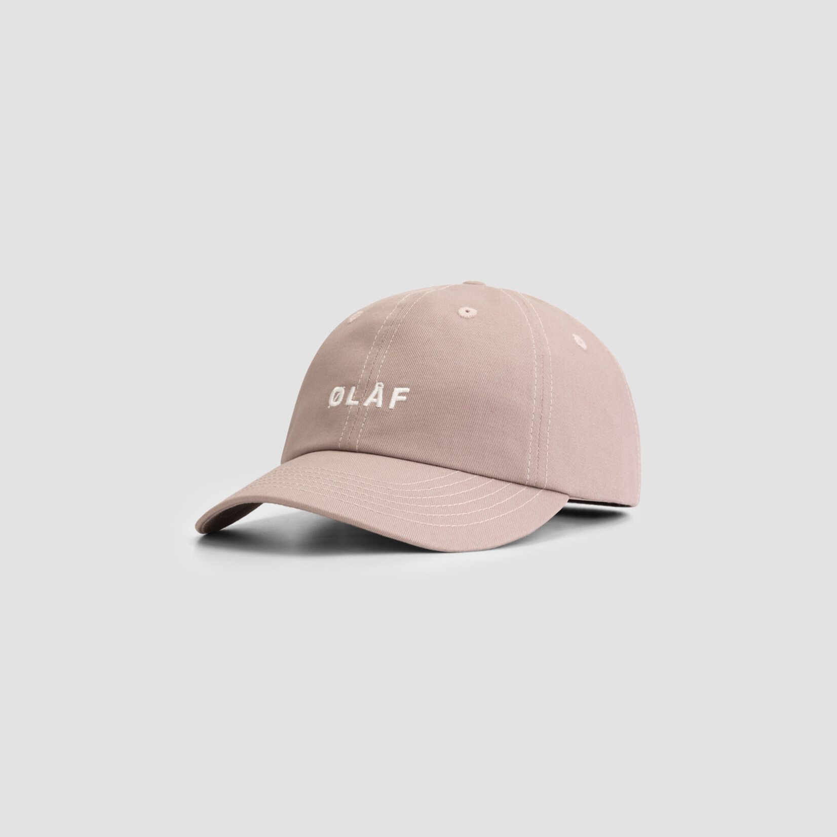 Olaf Hussein Block Cap - Dusty Pink