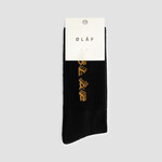 Olaf Hussein Triple Logo Socks - Black