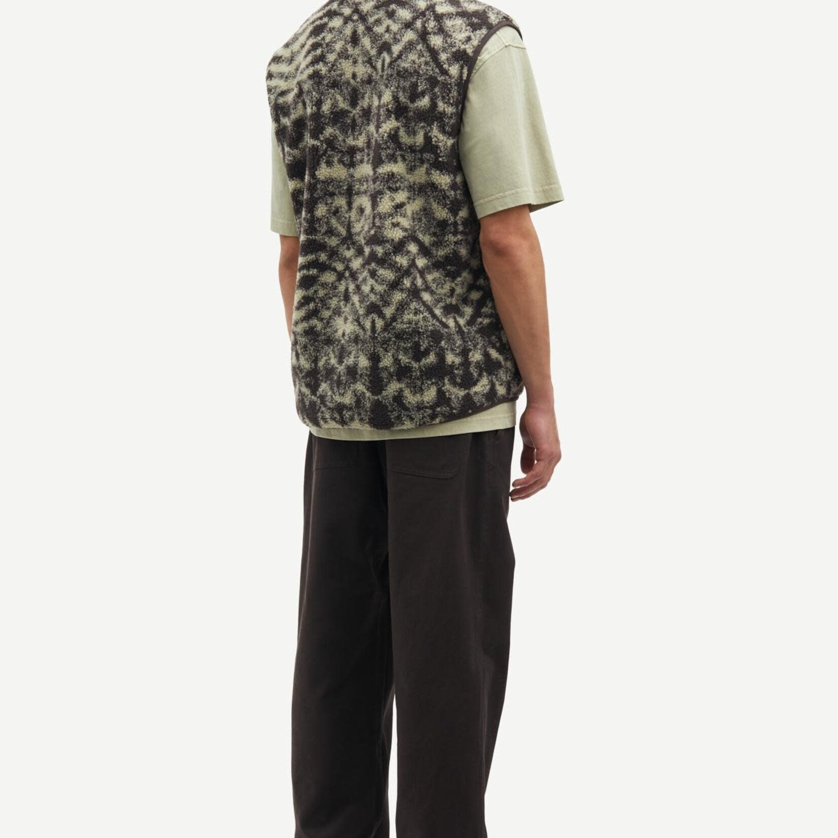 Samsøe & Samsøe Rune Zip Vest AOP - Kaleidoscope