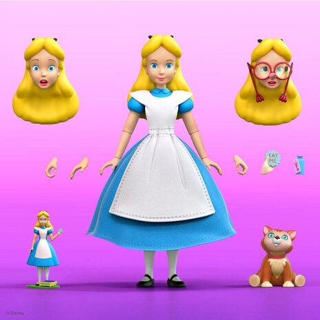Super7 Alice in Wonderland Disney Ultimates Action Figure Alice 18 cm Super7 Alice in Wonderland Disney Ultimates Action Figure Alice 18 cm