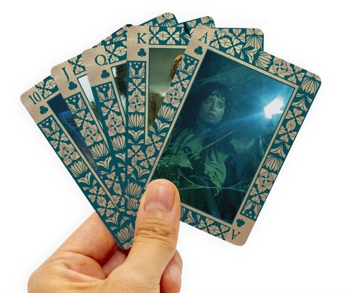 Aquarius Le Seigneur des Anneaux Playing Cards Heroes and Villains