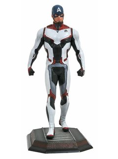 Diamond Select Toys Avengers Endgame Marvel Movie Gallery PVC Statue Team Suit Captain America Exclusive 23 cm