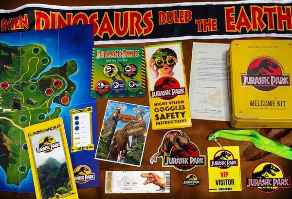 Doctor Collector Jurassic Park Replica 1/1 Welcome Kit Standard Edition