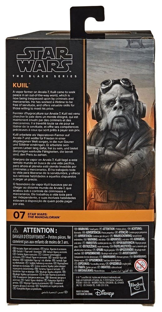 Hasbro Star Wars Black Series Action Figure Kuiil 15 cm Hasbro Star Wars Black Series Action Figure Kuiil 15 cm