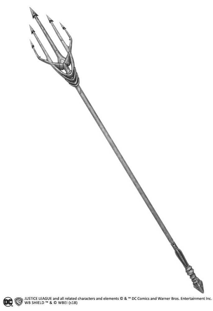 The Noble Collection Justice League Prop Réplique 1/1 Aquaman Trident 186 cm The Noble Collection Justice League Prop Réplique 1/1 Aquaman Trident 186 cm