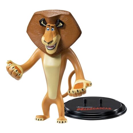 The Noble Collection Madagascar Bendyfigs Bendable Figure Alex 15 cm The Noble Collection Madagascar Bendyfigs Bendable Figure Alex 15 cm