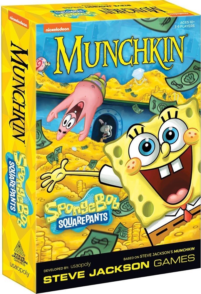 USAopoly Munchkin Kaartspel Spongebob *Engelse Versie* USAopoly Munchkin Kaartspel Spongebob *Engelse Versie*