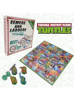 FaNaTtiK Teenage Mutant Ninja Turtles Bordspel Sewers & Ladders *Engelse Versie*
