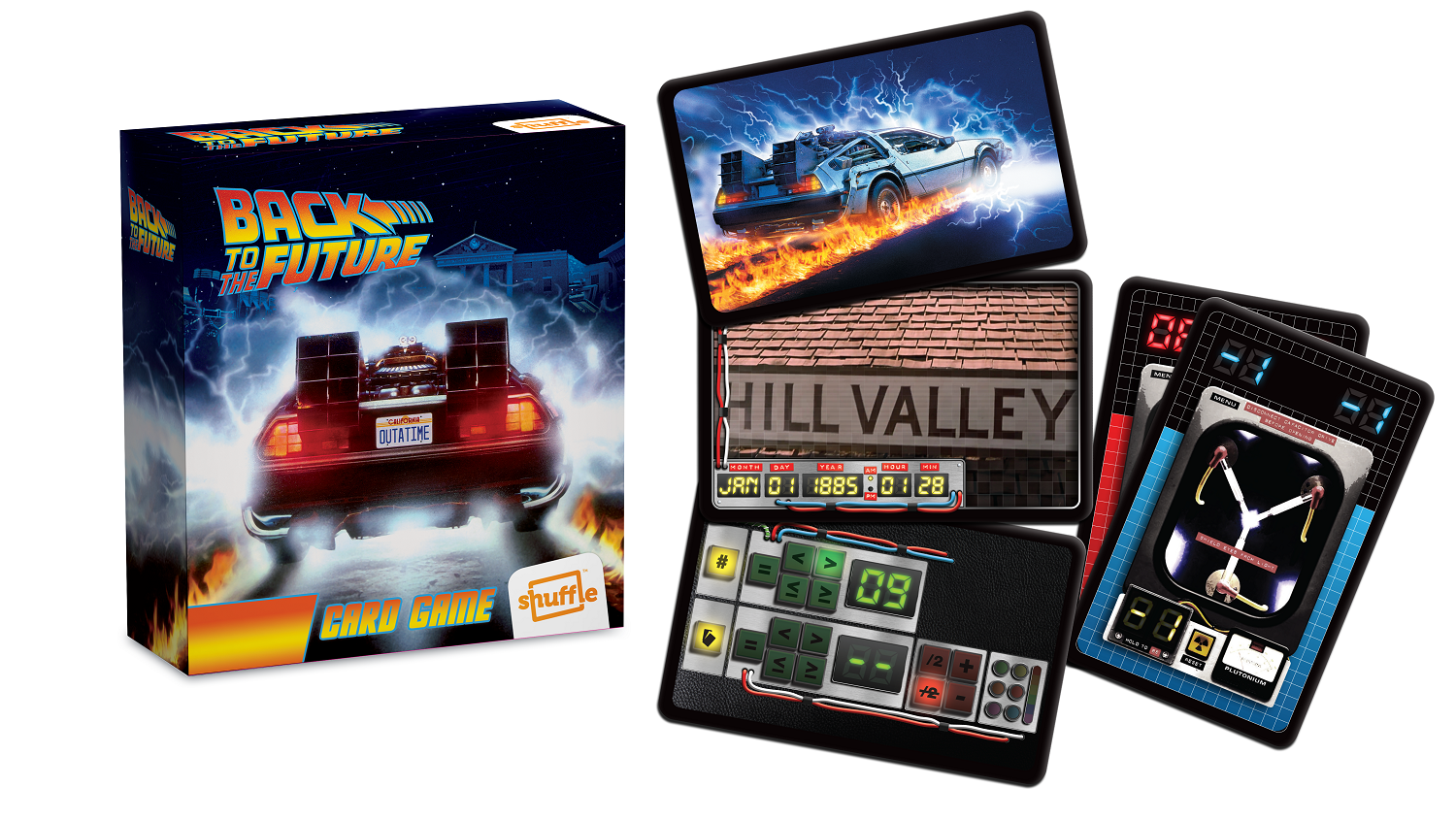 Back to the Future Shuffle Card Game - Sankta Collectibles
