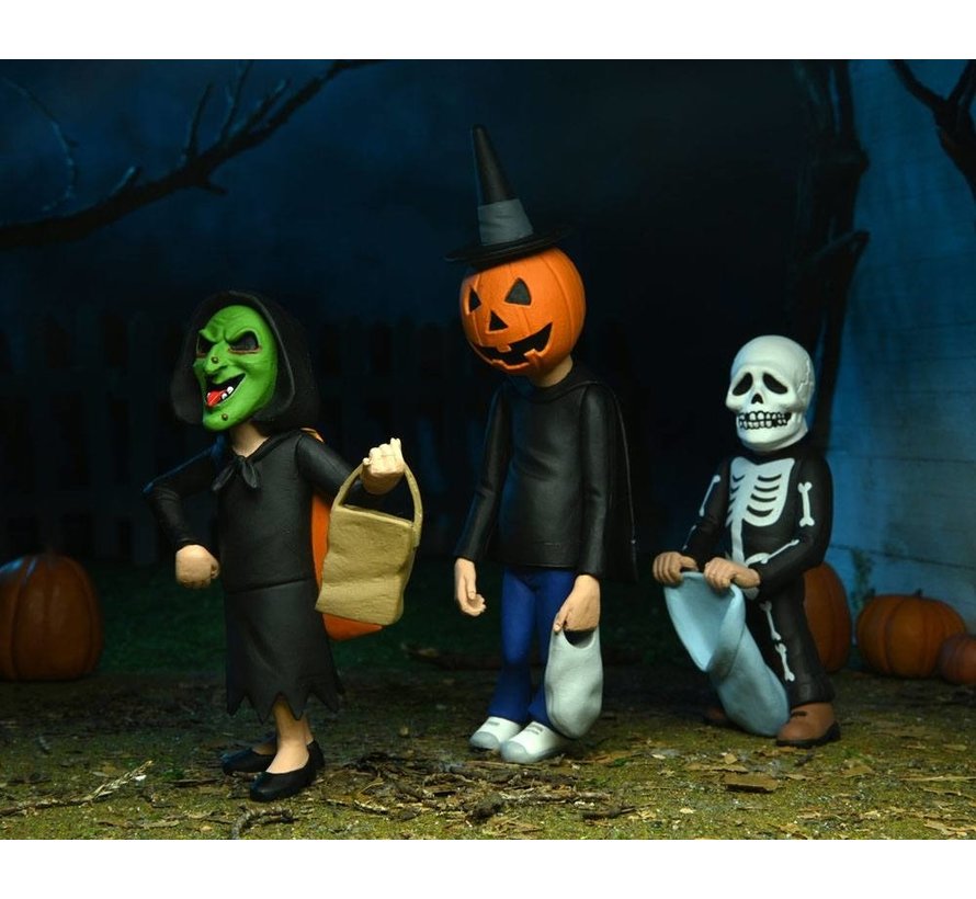 Maand Slordig Defecte Halloween III: Season of the Witch Toony Terrors Action Figure 3-Pack Trick  or Treaters 15 cm - Sankta Collectibles