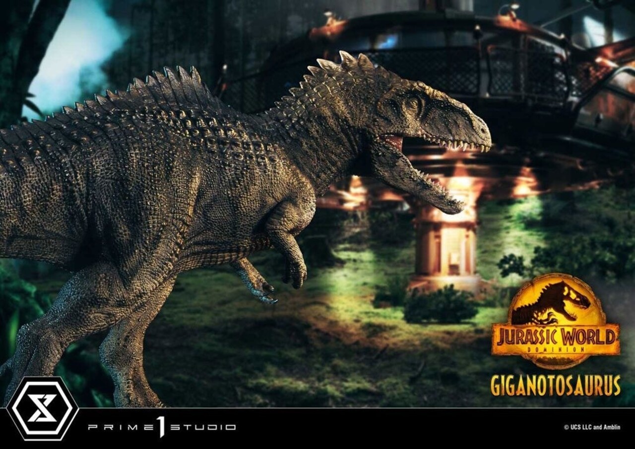 Prime 1 Studio Jurassic World Dominion Prime Collectibles Statue 1/38 Giganotosaurus 22 cm Prime 1 Studio Jurassic World Dominion Prime Collectibles Statue 1/38 Giganotosaurus 22 cm