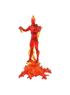 Diamond Select Toys Marvel Select Action Figure Human Torch 18 cm