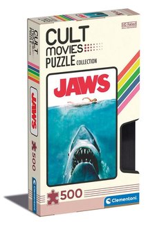 Clementoni Cult Movies Puzzle Collection Jigsaw Puzzle Jaws (500 pieces)