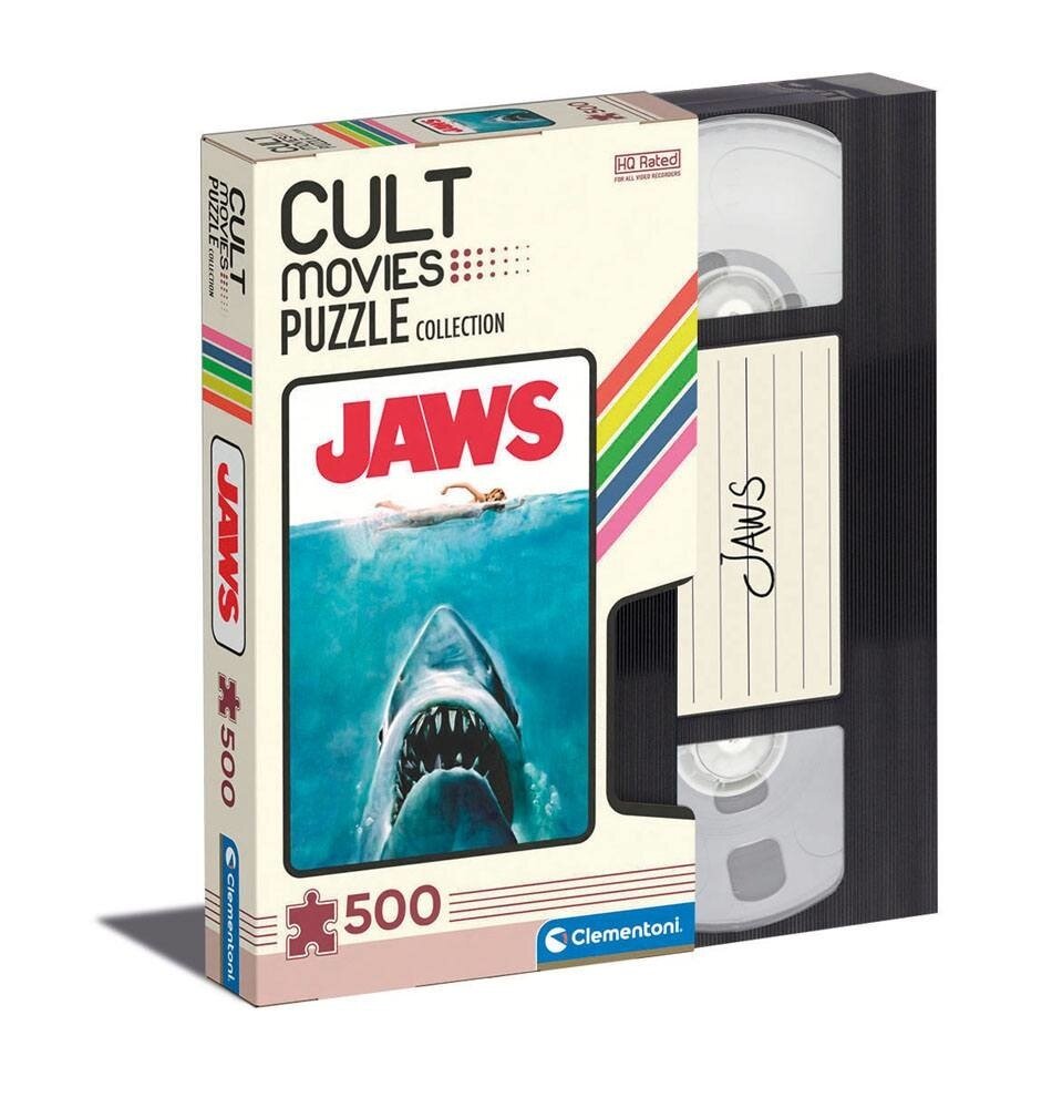 Clementoni Cult Movies Puzzle Collection Jigsaw Puzzle Jaws (500 pieces) Clementoni Cult Movies Puzzle Collection Jigsaw Puzzle Jaws (500 pieces)