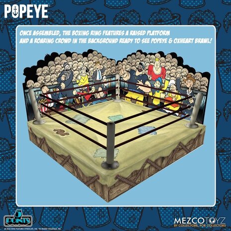 Mezco Toyz Popeye 5 Points Deluxe Figure Set Popeye & Oxheart 9 cm Mezco Toyz Popeye 5 Points Deluxe Figure Set Popeye & Oxheart 9 cm