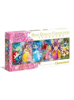 Clementoni Disney Panorama Puzzel Princesses (1000 stukken)