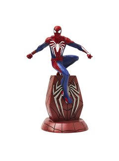 Diamond Select Toys Spider-Man 2018 Marvel Video Game Gallery PVC Statue Spider-Man 25 cm