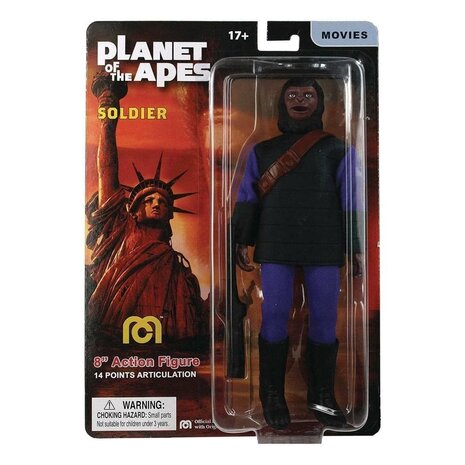 Mego Planet of the Apes Action Figure Soldier Ape 20 cm Mego Planet of the Apes Action Figure Soldier Ape 20 cm