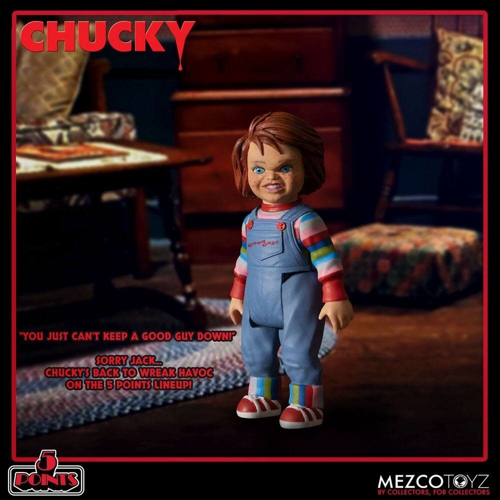 Mezco Toyz Child's Play 5 Points Action Figure Chucky 10 cm Mezco Toyz Child's Play 5 Points Action Figure Chucky 10 cm