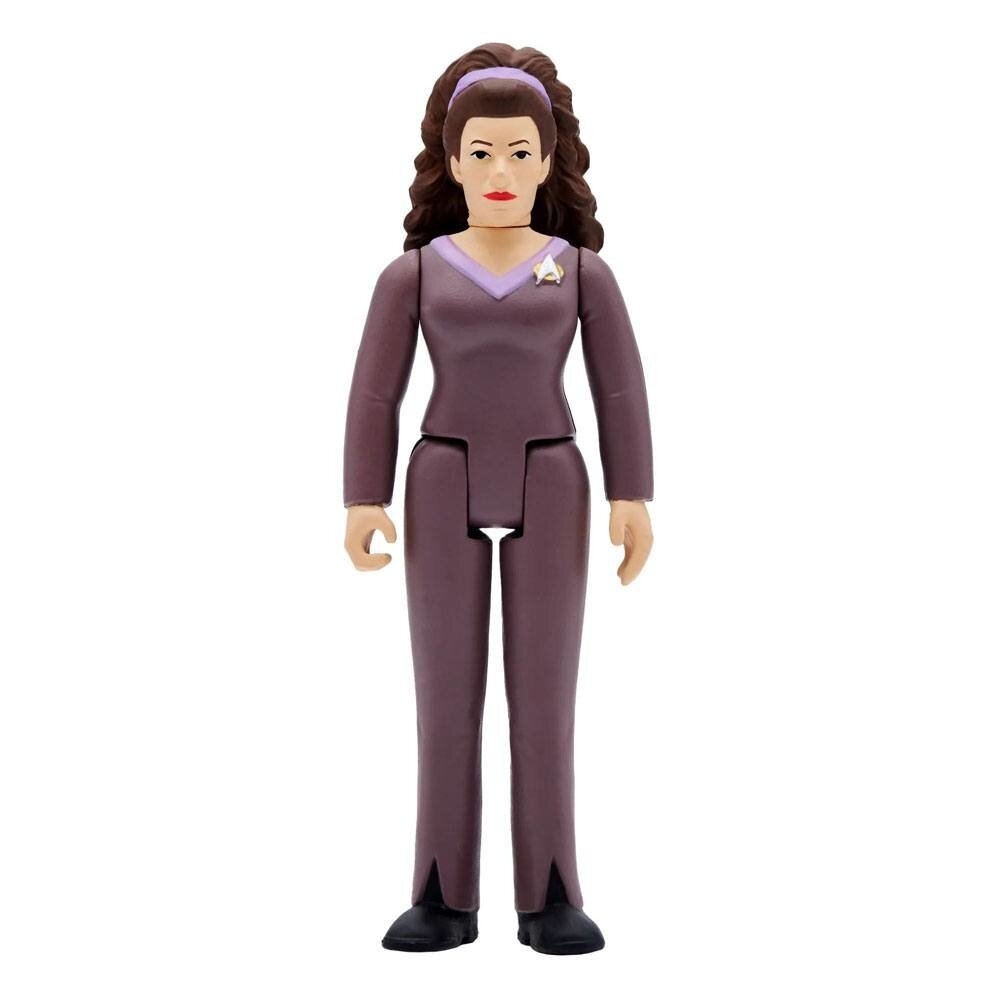 Super7 Star Trek: The Next Generation ReAction Action Figure Wave 2 Counselor Troi 10 cm Super7 Star Trek: The Next Generation ReAction Action Figure Wave 2 Counselor Troi 10 cm