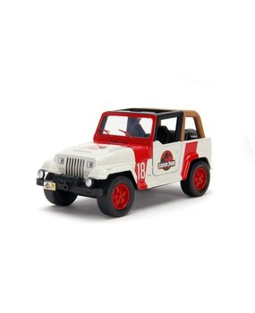Jada Toys Jurassic World Diecast Jeep Wrangler 1/32 Jada Toys Jurassic World Diecast Jeep Wrangler 1/32