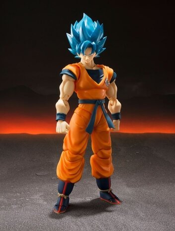 Tamashii Nations Dragon Ball Super Broly S.H. Figuarts Action Figure Super Saiyan God Goku 14 cm Tamashii Nations Dragon Ball Super Broly S.H. Figuarts Action Figure Super Saiyan God Goku 14 cm