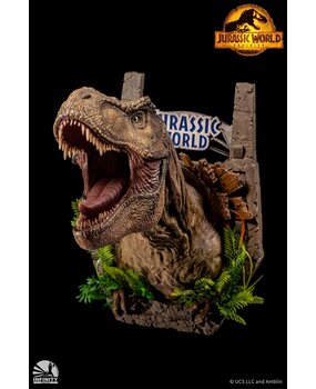 Infinity Studio Jurassic World Dominion T-Rex Wall Mounted Bust 50 cm Infinity Studio Jurassic World Dominion T-Rex Wall Mounted Bust 50 cm