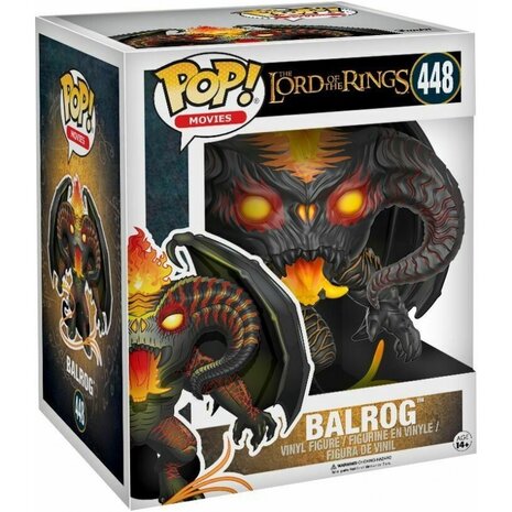 Funko Le Seigneur des Anneaux Super Sized POP! Movies Vinyl Figure Balrog #448
