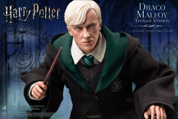 Star Ace Toys Harry Potter Action Figure 1/6 Draco Malfoy Teenager School Uniform Version 26 cm Star Ace Toys Harry Potter Action Figure 1/6 Draco Malfoy Teenager School Uniform Version 26 cm