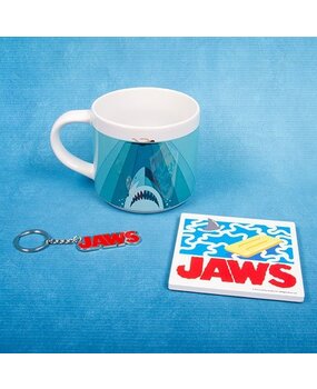 Fizz Creations Jaws Mok, Onderlegger en Sleutelhanger Set Fizz Creations Jaws Mok, Onderlegger en Sleutelhanger Set