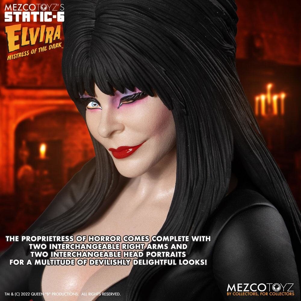 Mezco Toyz Elvira Mistress of the Dark Static-6 Statue 1/6 Elvira 30 cm Mezco Toyz Elvira Mistress of the Dark Static-6 Statue 1/6 Elvira 30 cm
