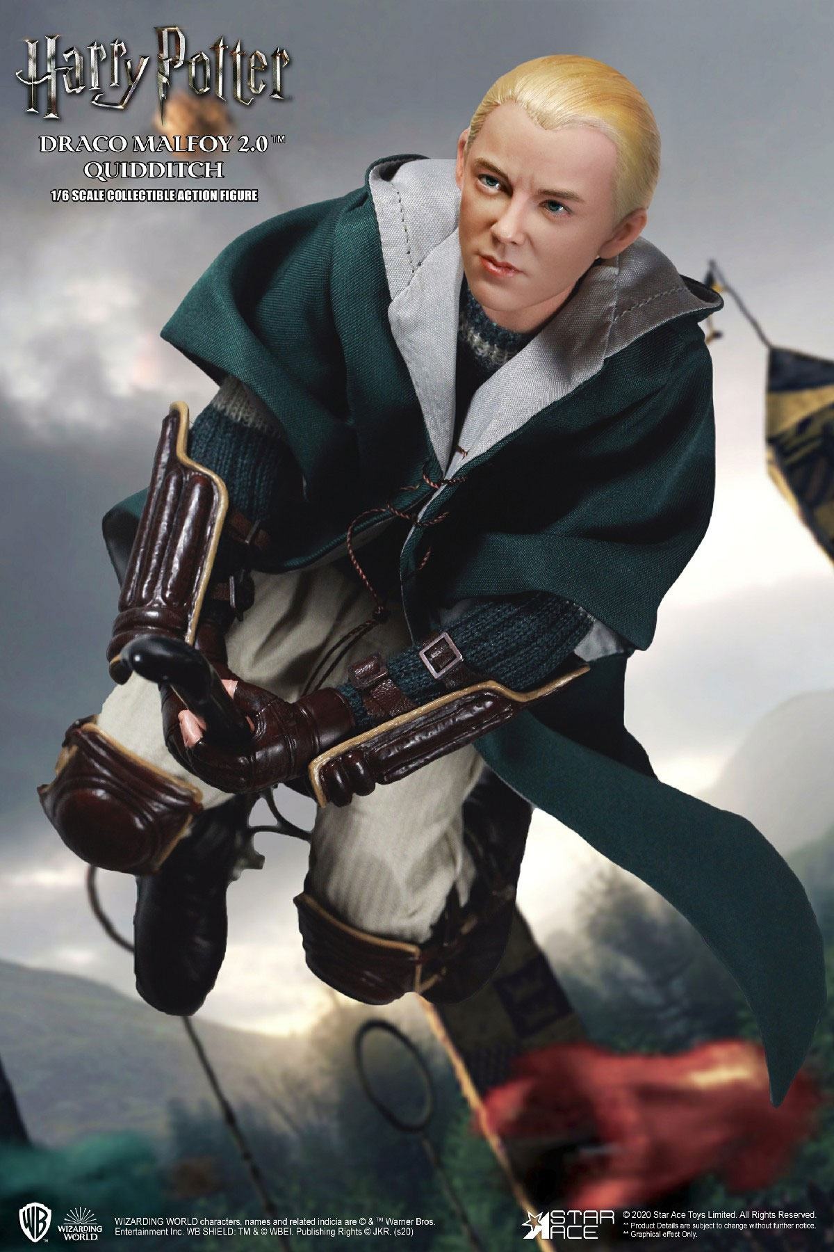 Harry Potter Action Figure 1/6 Draco Malfoy 2.0 Quidditch Ver. 26