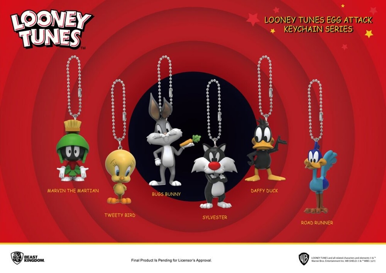 Beast Kingdom Looney Tunes Egg Attack Keychain Bugs Bunny Beast Kingdom Looney Tunes Egg Attack Keychain Bugs Bunny