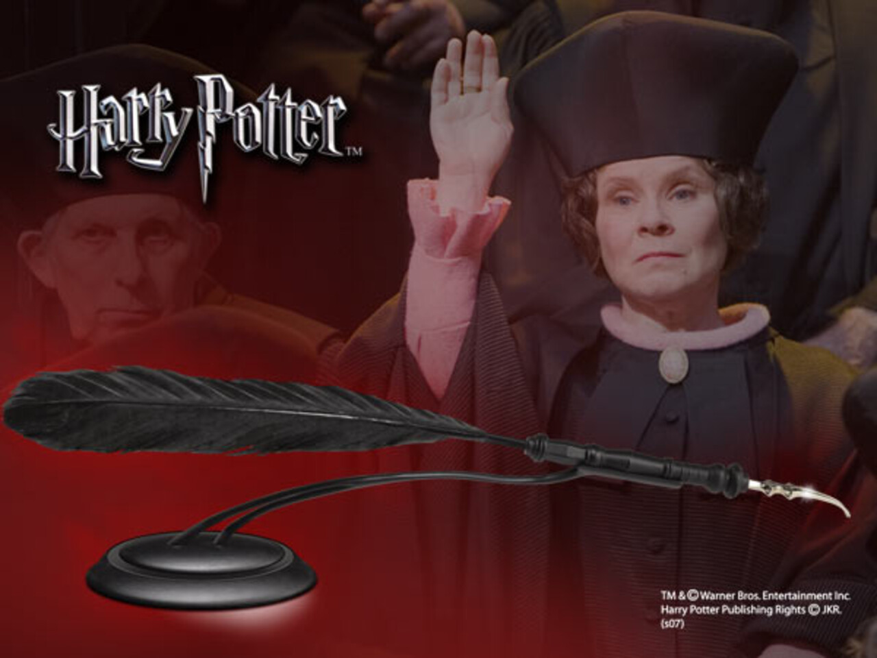The Noble Collection Harry Potter Writing Quill Professor Umbridge The Noble Collection Harry Potter Writing Quill Professor Umbridge