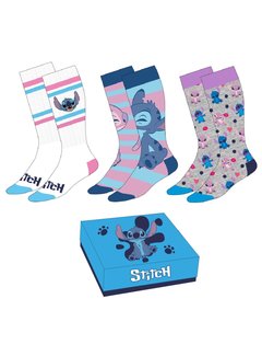 Cerda Lilo & Stitch 3 Paar Sokken (Maat 36-41)