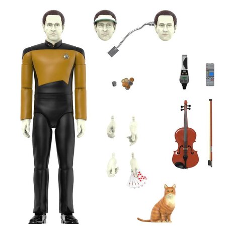 Super7 Star Trek: The Next Generation Ultimates Action Figure Lieutenant Commander Data 18 cm Super7 Star Trek: The Next Generation Ultimates Action Figure Lieutenant Commander Data 18 cm