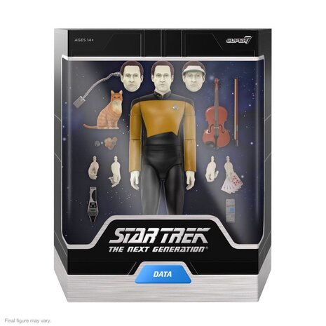 Super7 Star Trek: The Next Generation Ultimates Action Figure Lieutenant Commander Data 18 cm Super7 Star Trek: The Next Generation Ultimates Action Figure Lieutenant Commander Data 18 cm