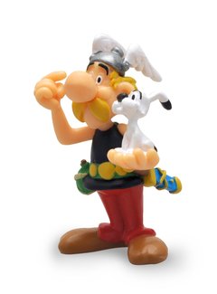 Plastoy Asterix and Idefix Figure 7 cm
