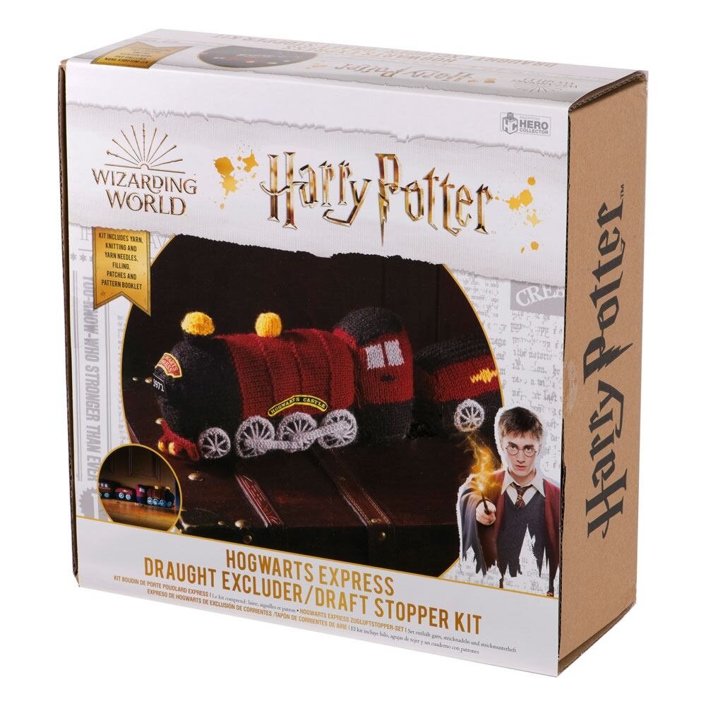 Eaglemoss Harry Potter Knitting Kit Draught Stopper Hogwarts Express Eaglemoss Harry Potter Knitting Kit Draught Stopper Hogwarts Express