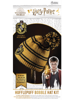 Eaglemoss Harry Potter Knitting Kit Beanie Hat Hufflepuff