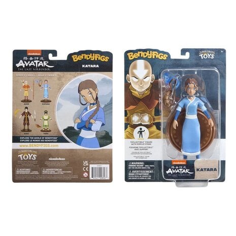 The Noble Collection Avatar The Last Airbender Bendyfigs Bendable Figure Katara 18 cm