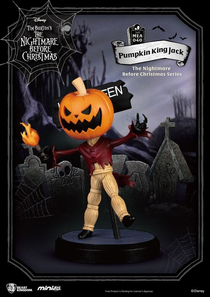 Beast Kingdom Nightmare Before Christmas Mini Egg Attack Pumpkin Jack 8 cm Beast Kingdom Nightmare Before Christmas Mini Egg Attack Pumpkin Jack 8 cm
